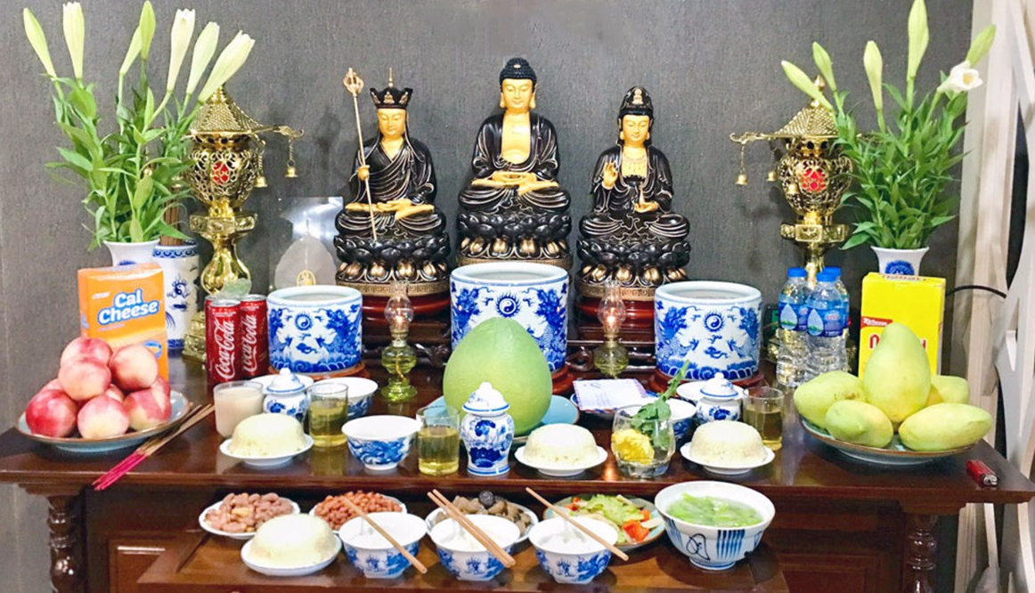 Hướng dẫn từng bước thực hiện gộp bát hương đúng nghi thức